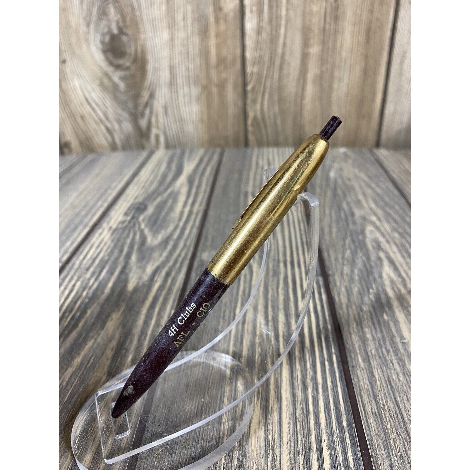 Vintage 4H Clubs AFL - CIO Pen Advertisement