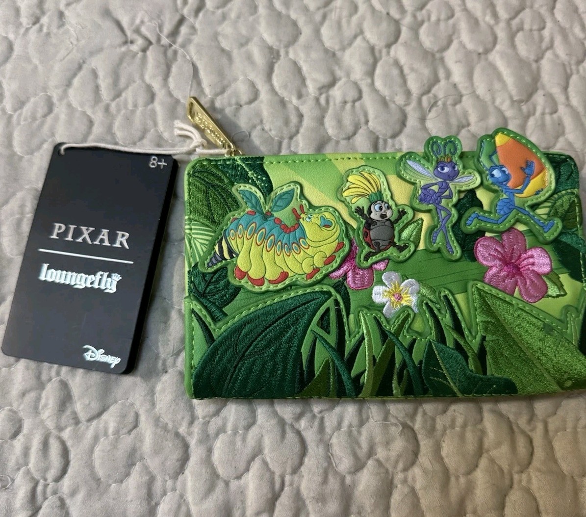Loungefly Disney Pixar A Bug’s Life Group Scene Wallet BoxLunch Exclusive NWT