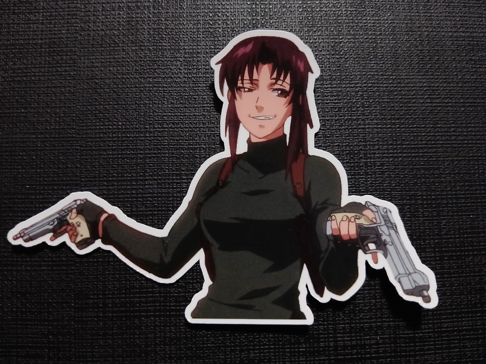 Revy Black Lagoon Glossy Sticker Anime Waterproof