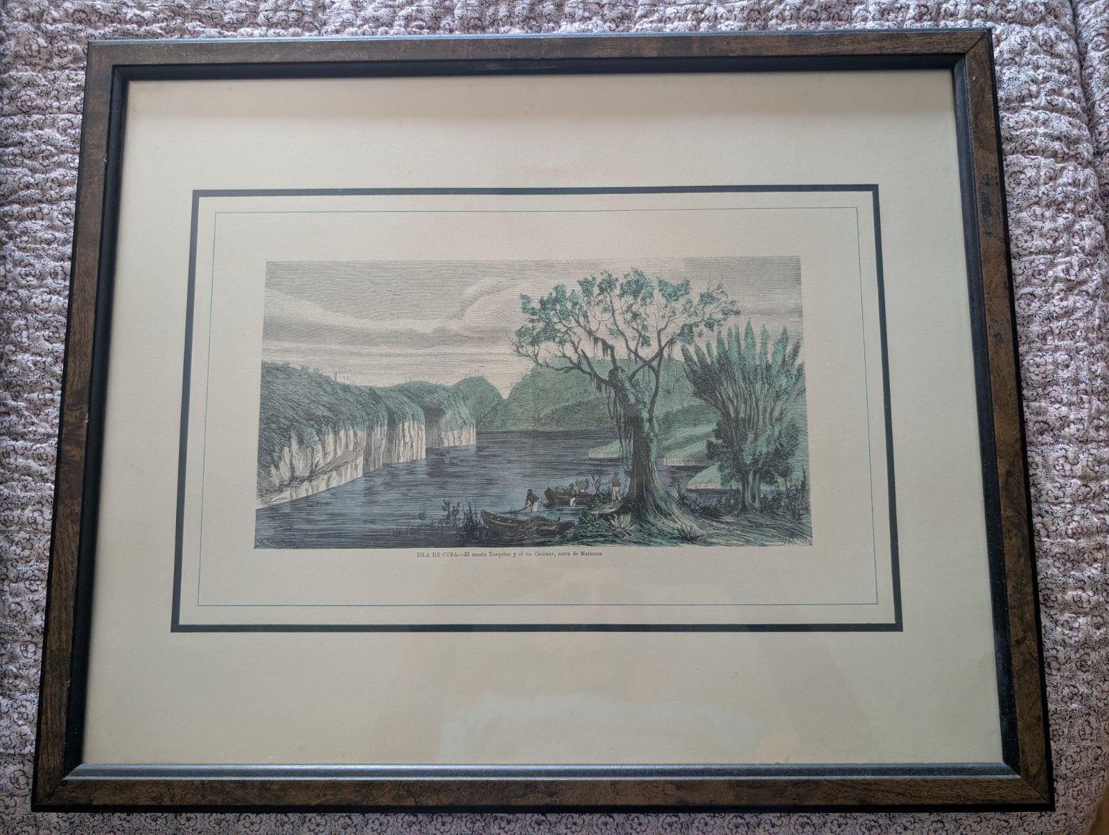 1870\'s Cuba Cuban Etchings Set (4)