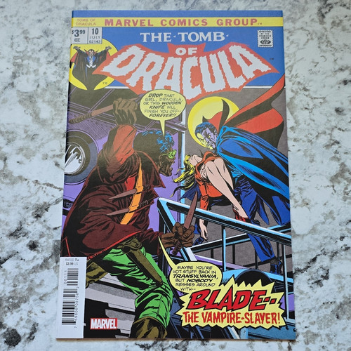 Marvel The Tomb of Dracula #10 Facsimile Edition (2020) Blade