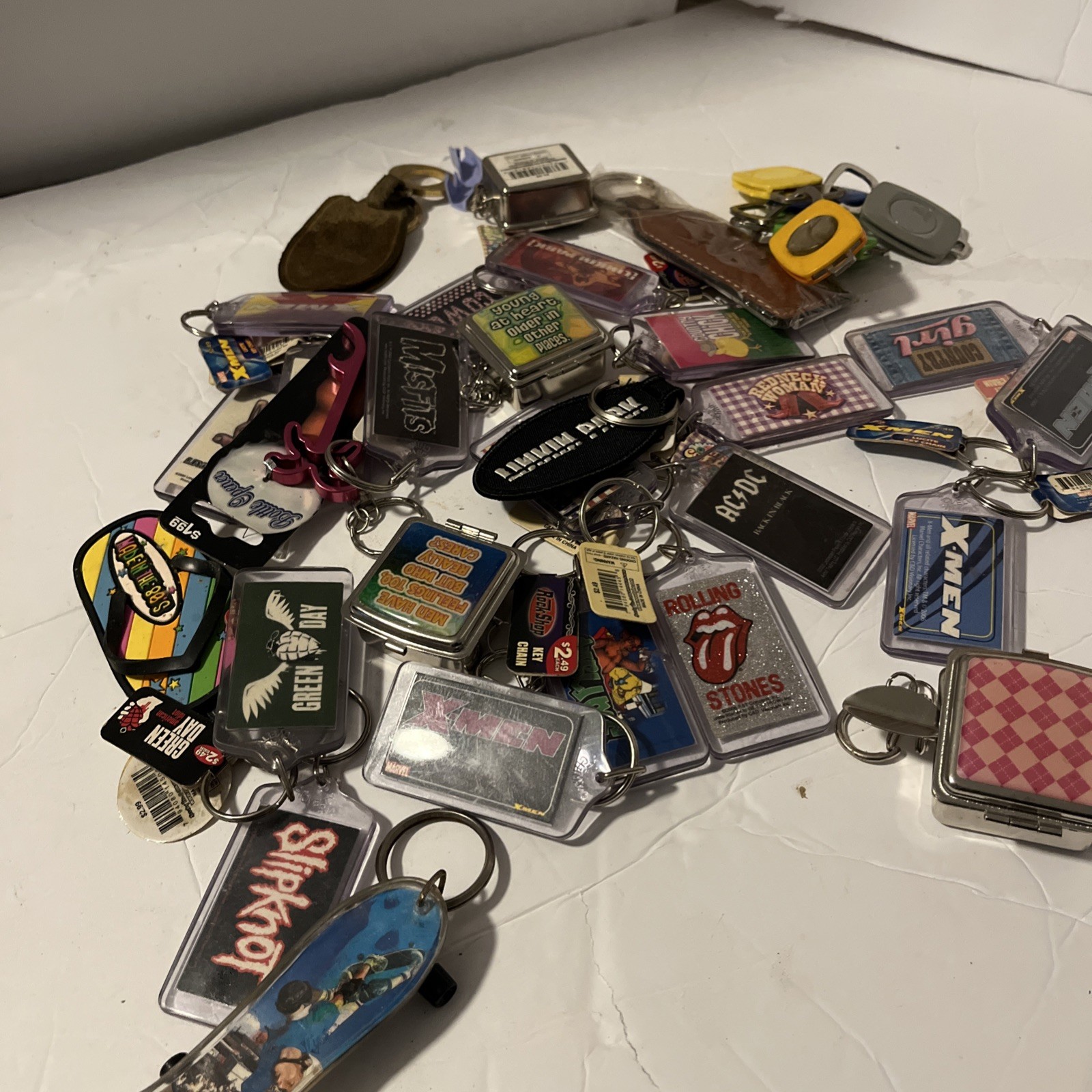 vintage lot collectable keychains