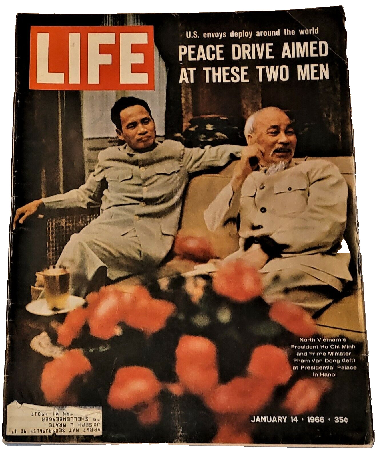 January 14, 1966 LIFE Magazine. Complete. COKE + Car ads ad  Jan. 1