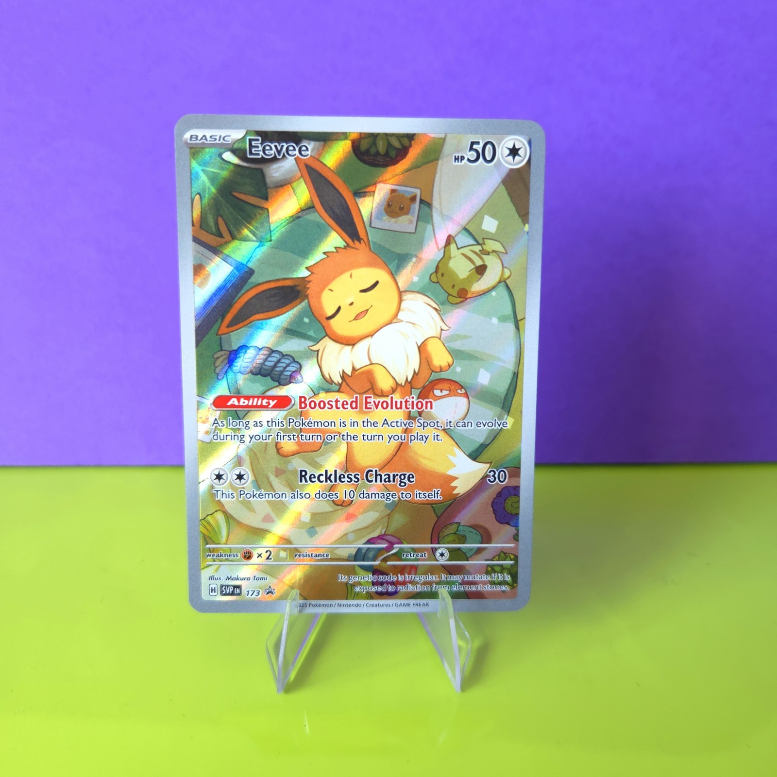 Eevee 173 Sv: Scarlet & Violet Promo Cards Holo prismatic