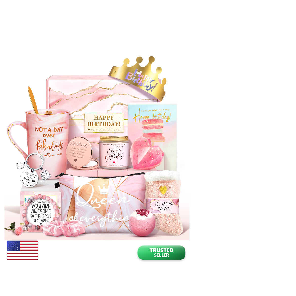 Jumway Not A Day Over Fabulous Mug Gifts Set- Gifts For -