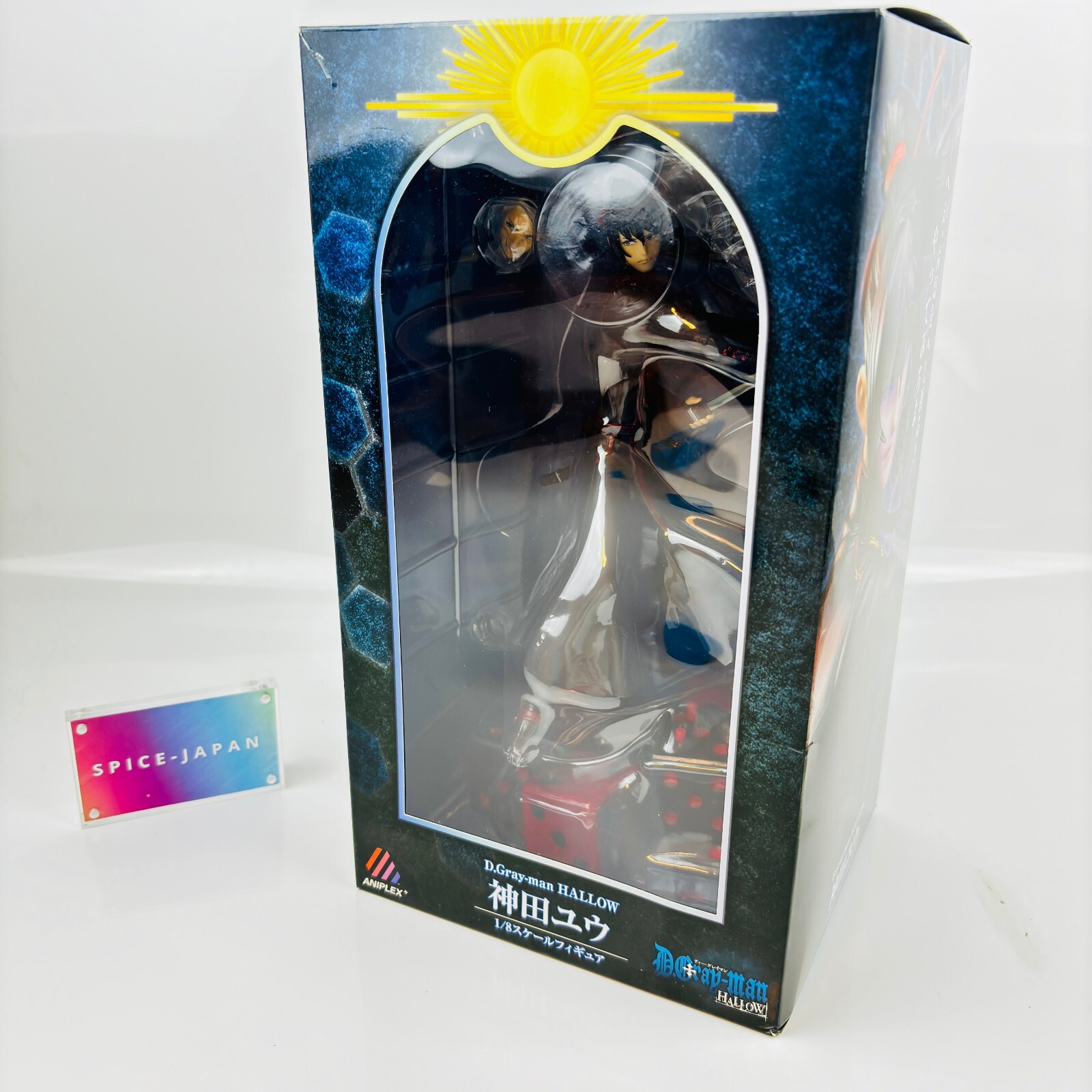 D.Gray-man HALLOW Yu Kanda 1/8 scale figure Aniplex USED Japan W/box 