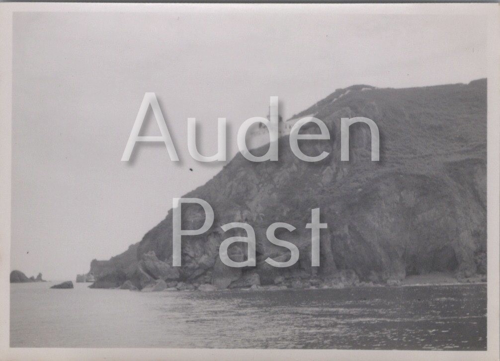 Sark Channel Islands Lighthouse On Cliffs Real Photo 1937 85x62mm