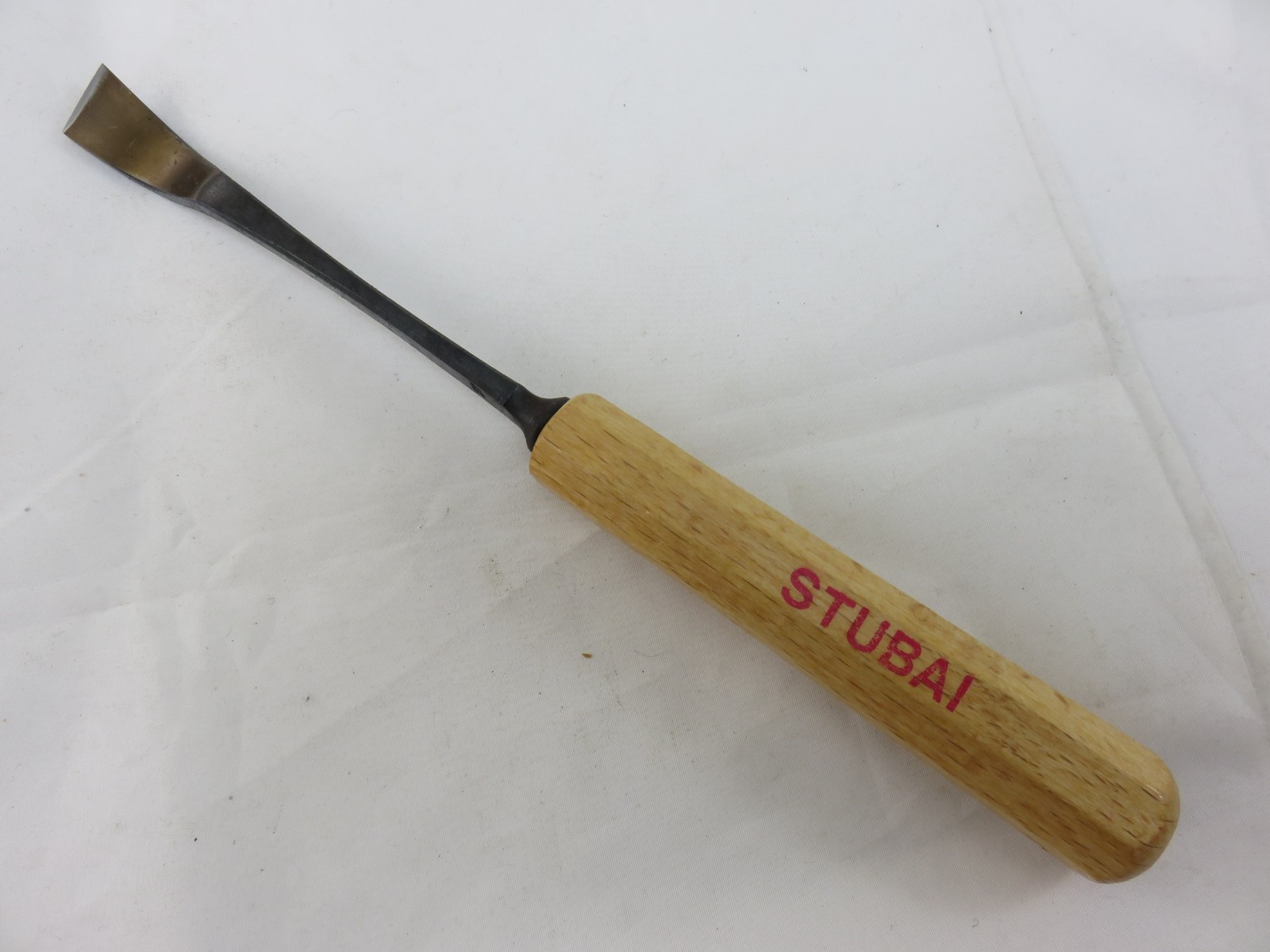 Stubai #22 Sweep 1 Spoon Chisel Left Oblique Wood Carving 16mm Austria UNUSED