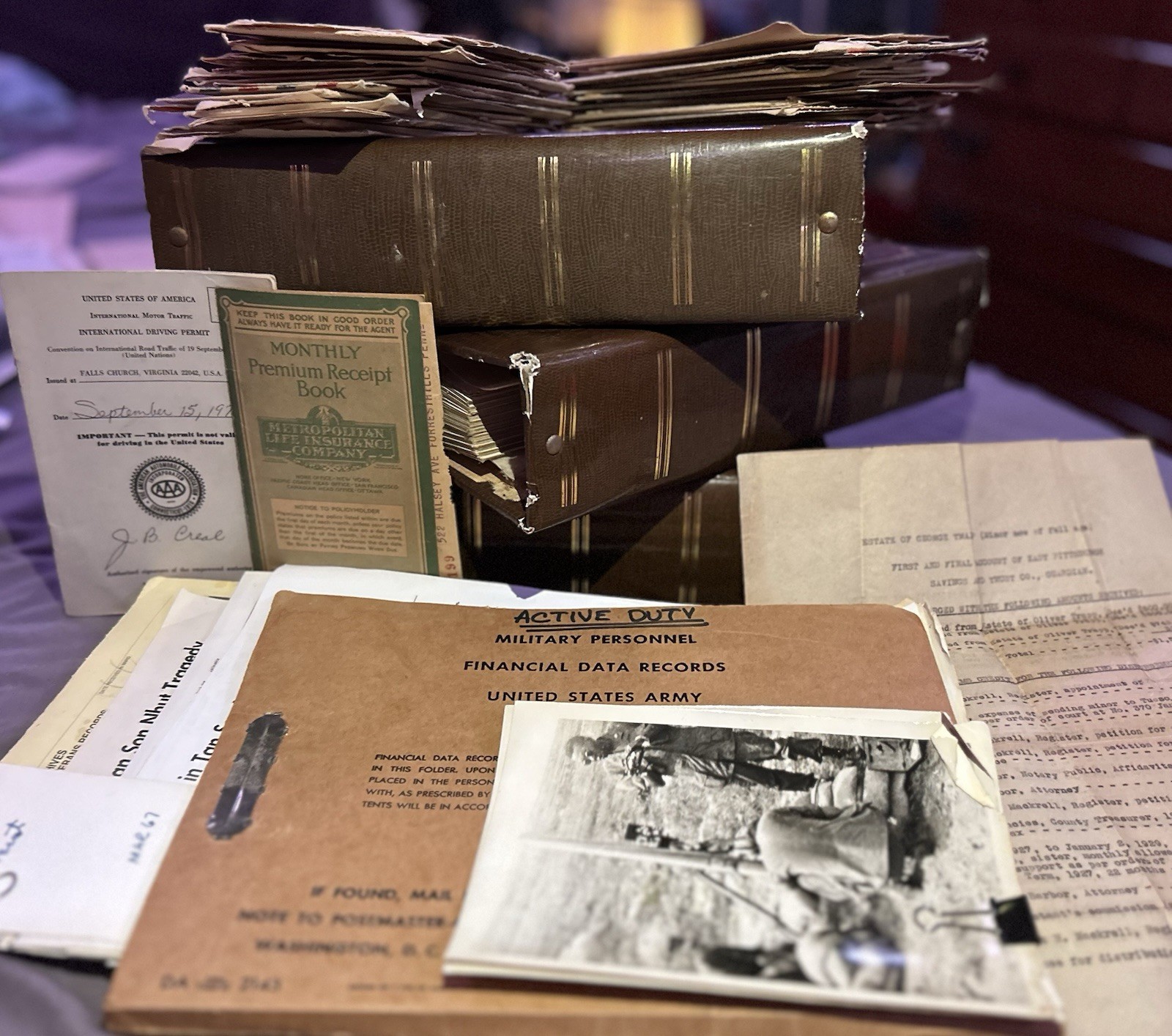 Large 1930s Family Archive - 110+, Photos, Telegrams, Sanatorium Letter. Etc.
