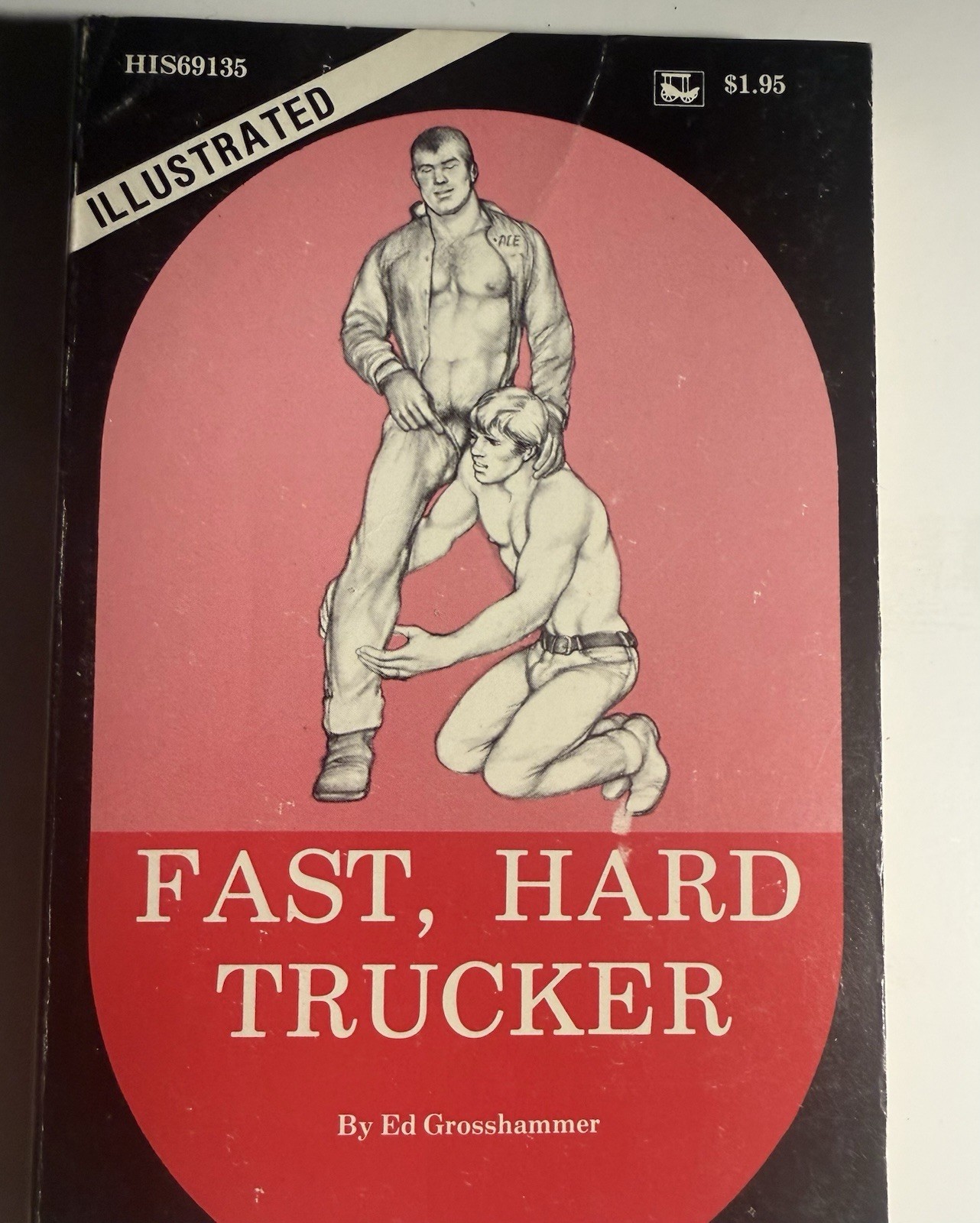 FAST HARD TRUCKER- 1975 ED GROSSHAMMER -SURREY HIS69  VTG PULP NOVEL GAY INTRST