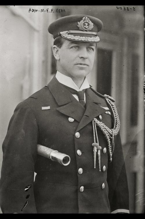 Photo:Adm M E F Kerr Royal Navy officer Royal Air Force 1910s portrait