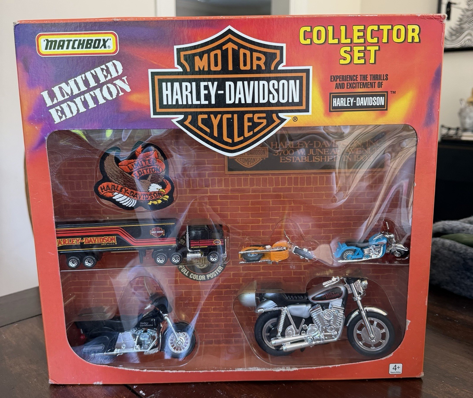 Matchbox Harley-Davidson Limited Edition Collector Set #76270 NEW Sealed 1991