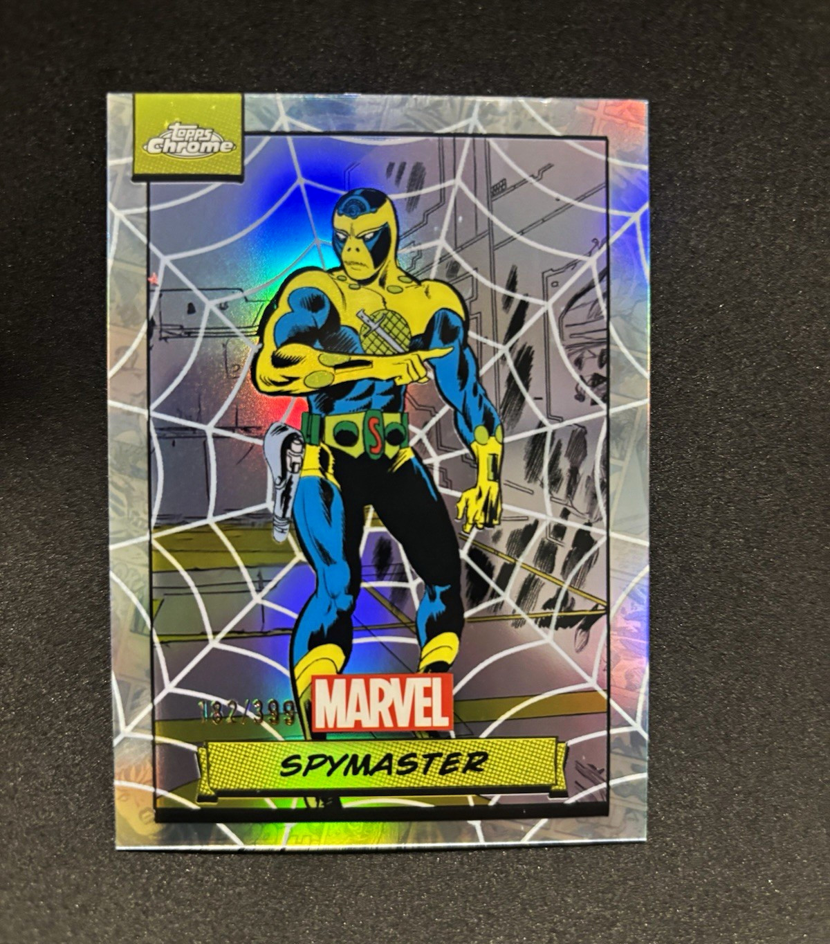 Topps 2021 Topps Chrome Marvel Spymaster #148 Serial Numbered /399