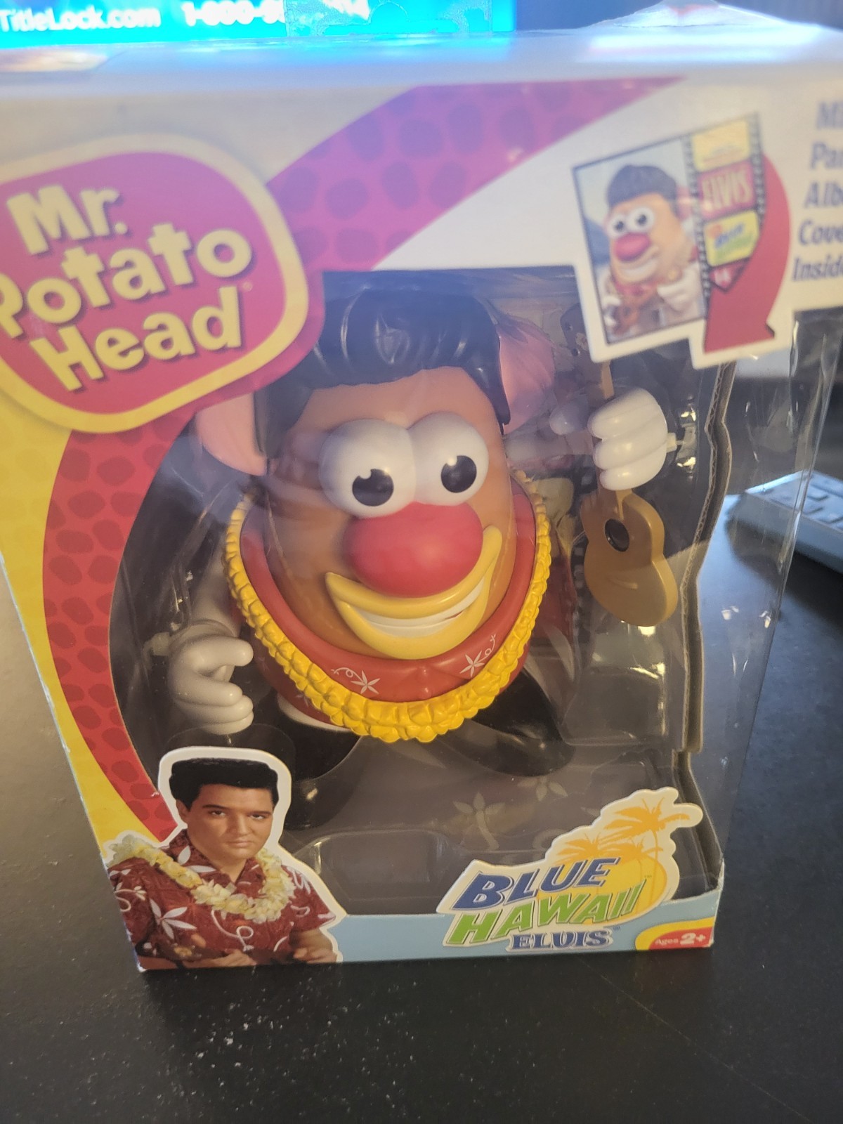 mr potato head blue hawaii elvis hasbro