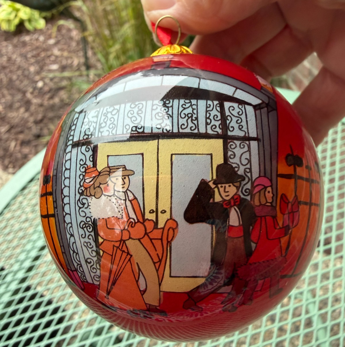 The 21 Club NYC Restaurant 2005 Holiday Christmas Ornament New York City