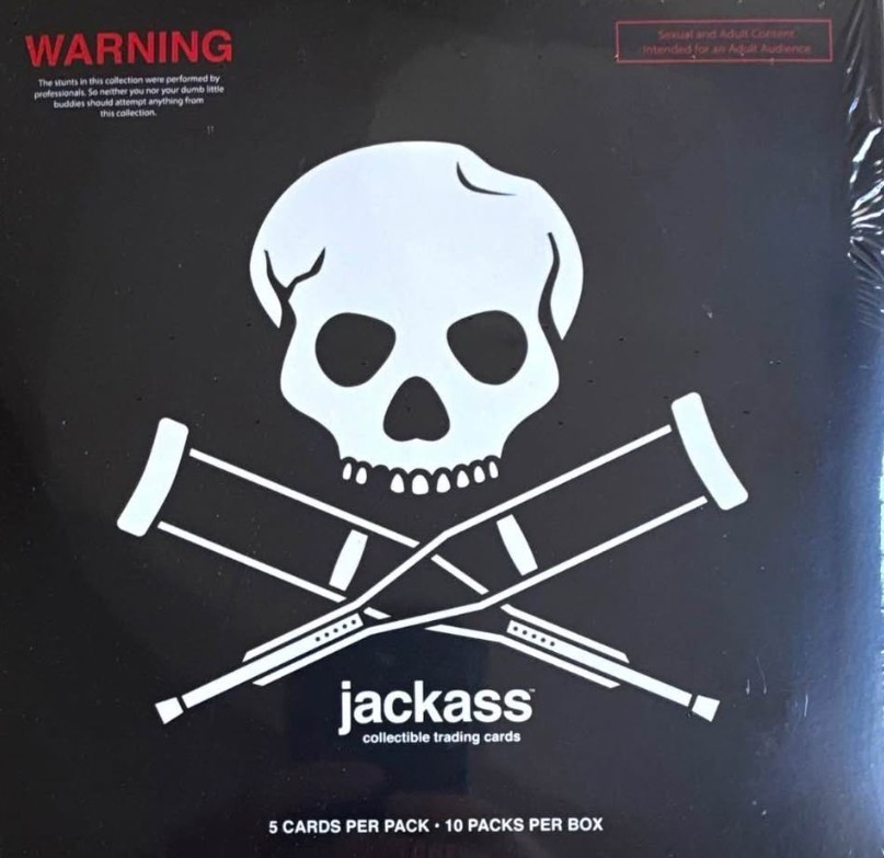 2022 Zerocool Jackass Trading Cards - SEALED HOBBY BOX - 1 OF 10,000 PRODUCED