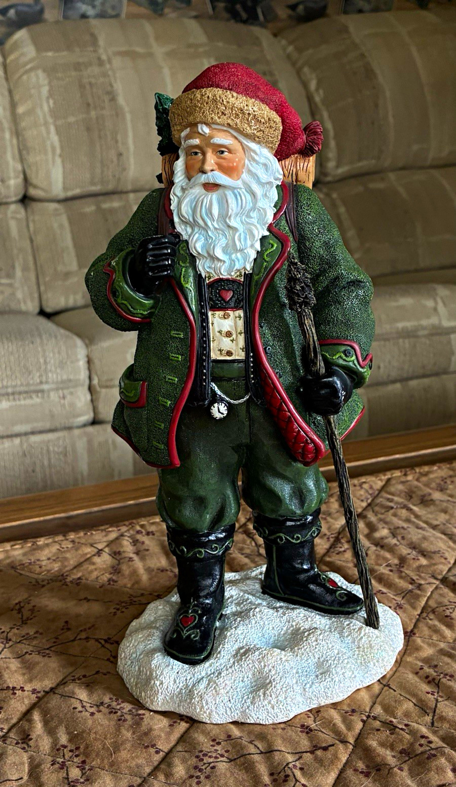 Pipka Memories of Christmas Limited Edition Signed Santa Figurine 11