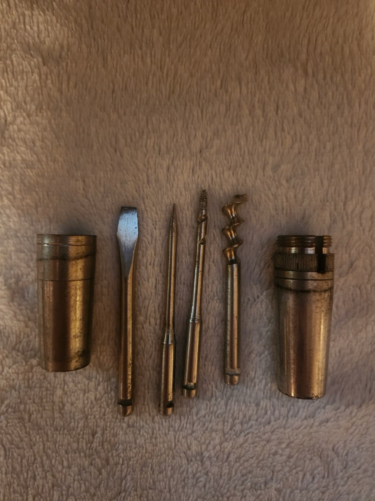 Vintage Pre-WWII German Pocket Combination Tool 5 Tools Made In Germany