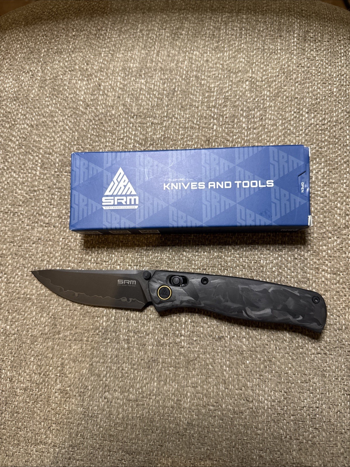 SRM Knives 255L-FB2 Folding Knife 3.25 SRM Knives 255L-FB2 Folding Knife 3.25