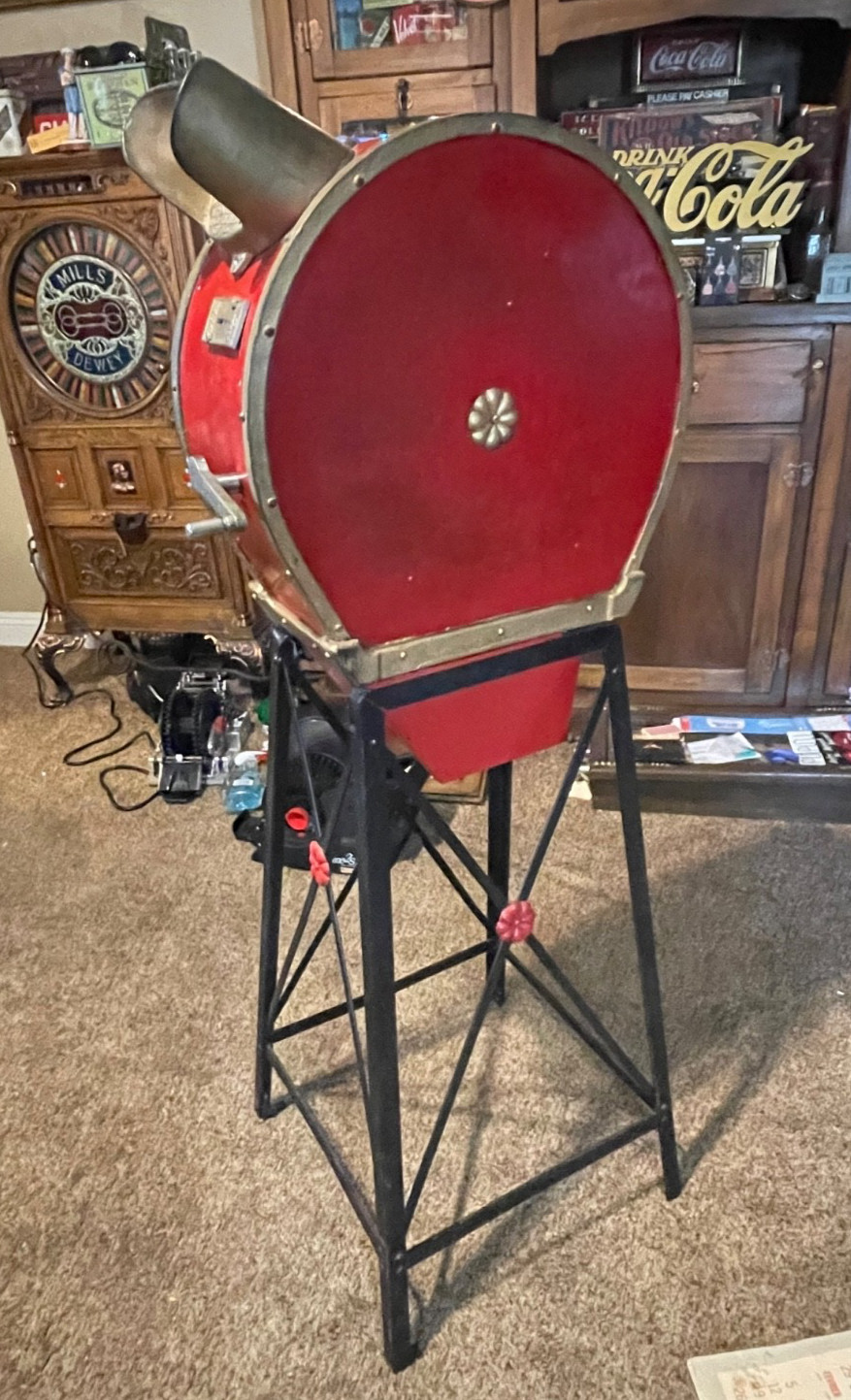 vintage international mutoscope New York.  with stand
