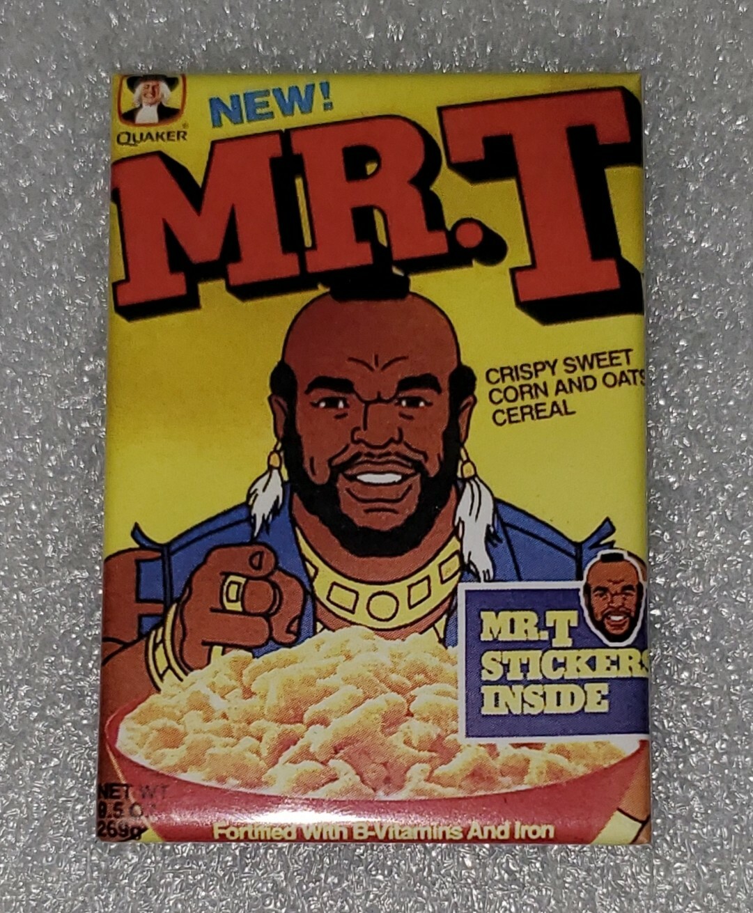 Mr T Cereal A team Refrigerator Magnet 2\
