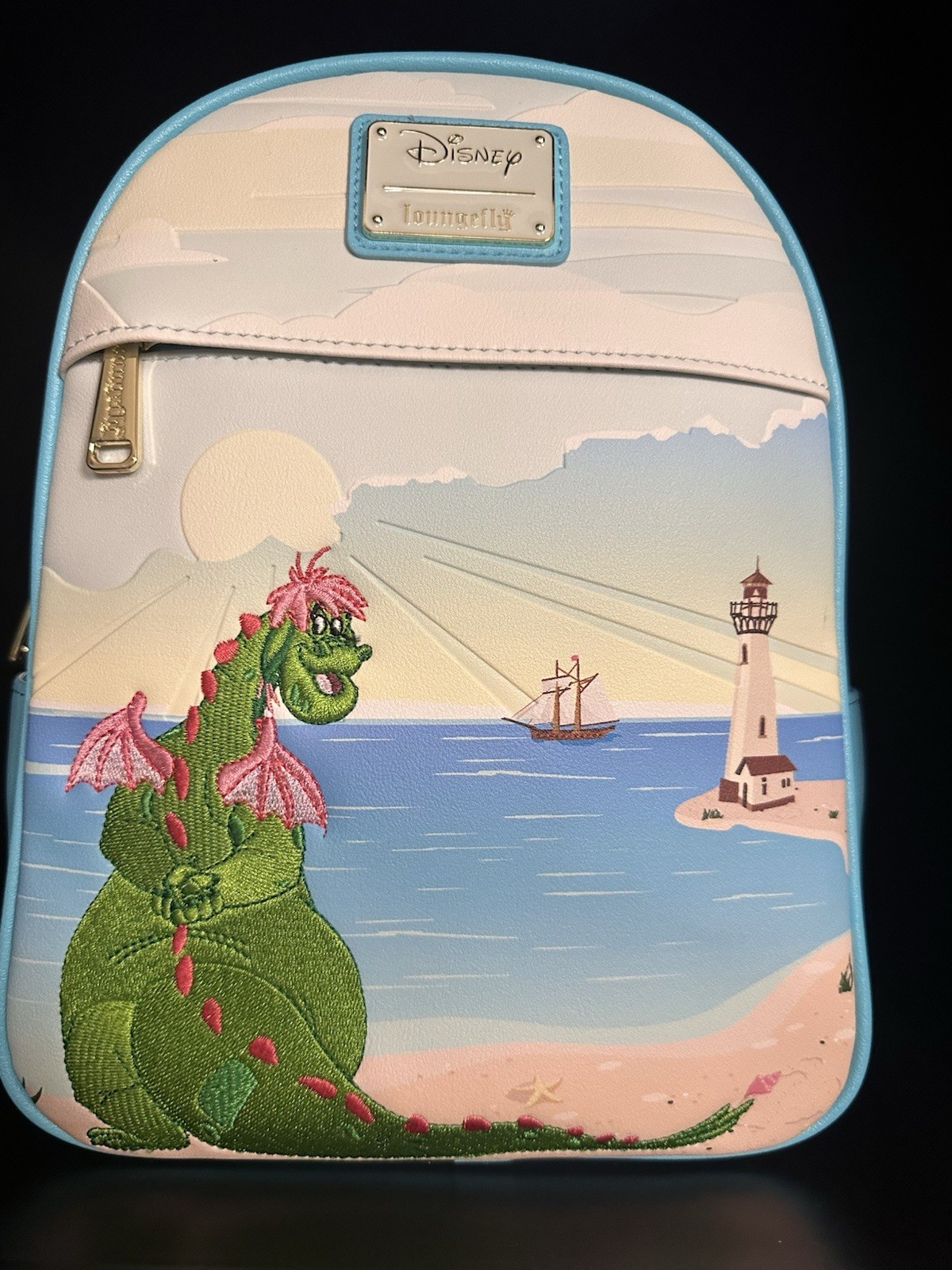 Loungefly Disney Pete's Dragon Beach Mini Backpack - NWT