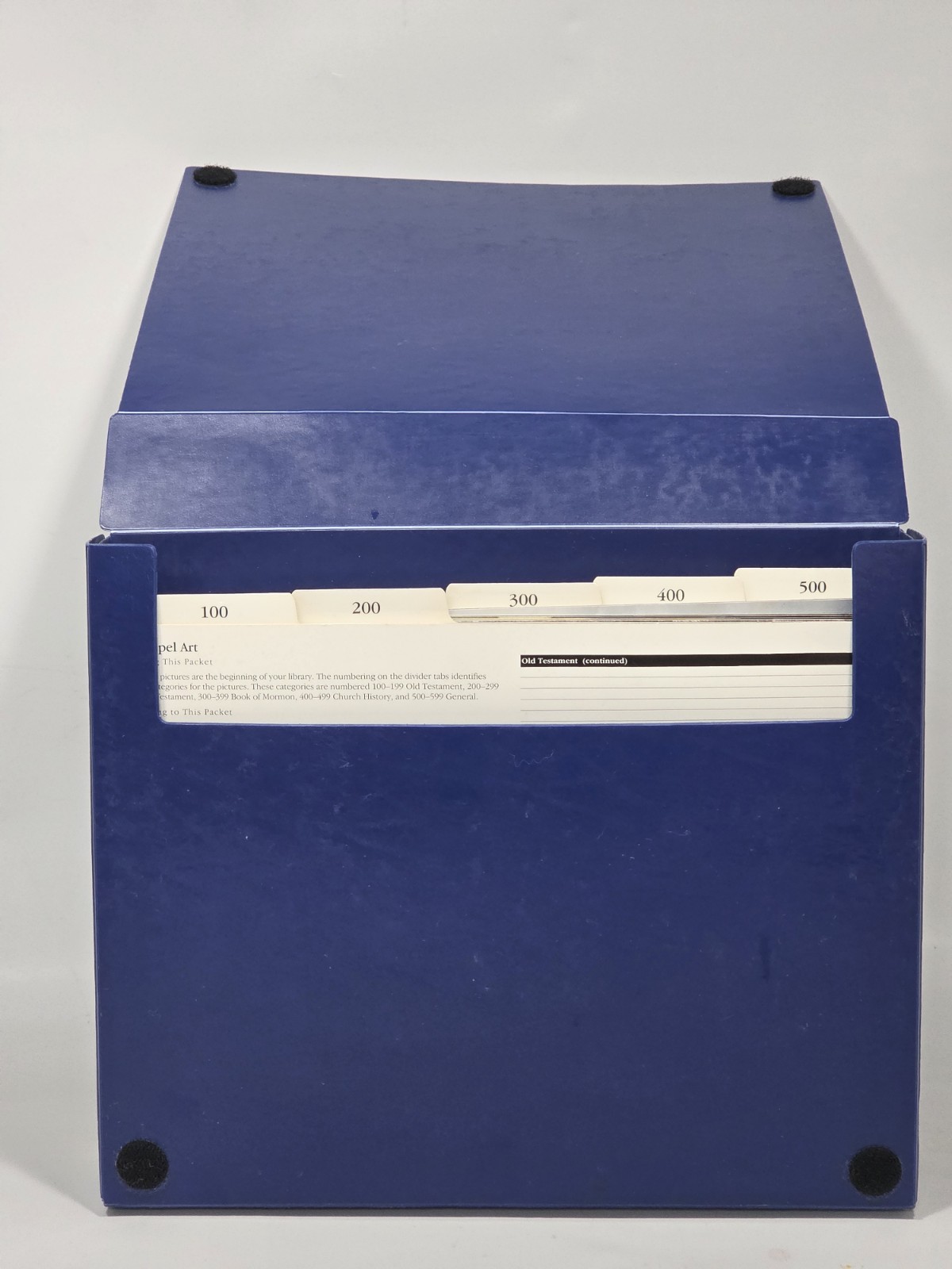 LDS Mormon Gospel Art 161 Picture Media Kit Set 100-500 COMPLETE Blue Box Bible