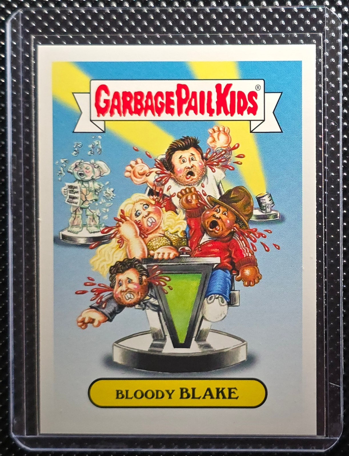 2016 Garbage Pail Kids Reality TV Series Bloody Blake 2b 2016 Garbage Pail Kids Reality TV Series Bloody Blake 2b
