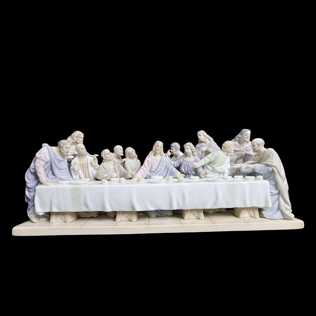 Vintage Valencia Collection The Last Supper Figure Statue Jesus 12 Apostles 1997 Vintage Valencia Collection The Last Supper Figure Statue Jesus 12 Apostles 1997