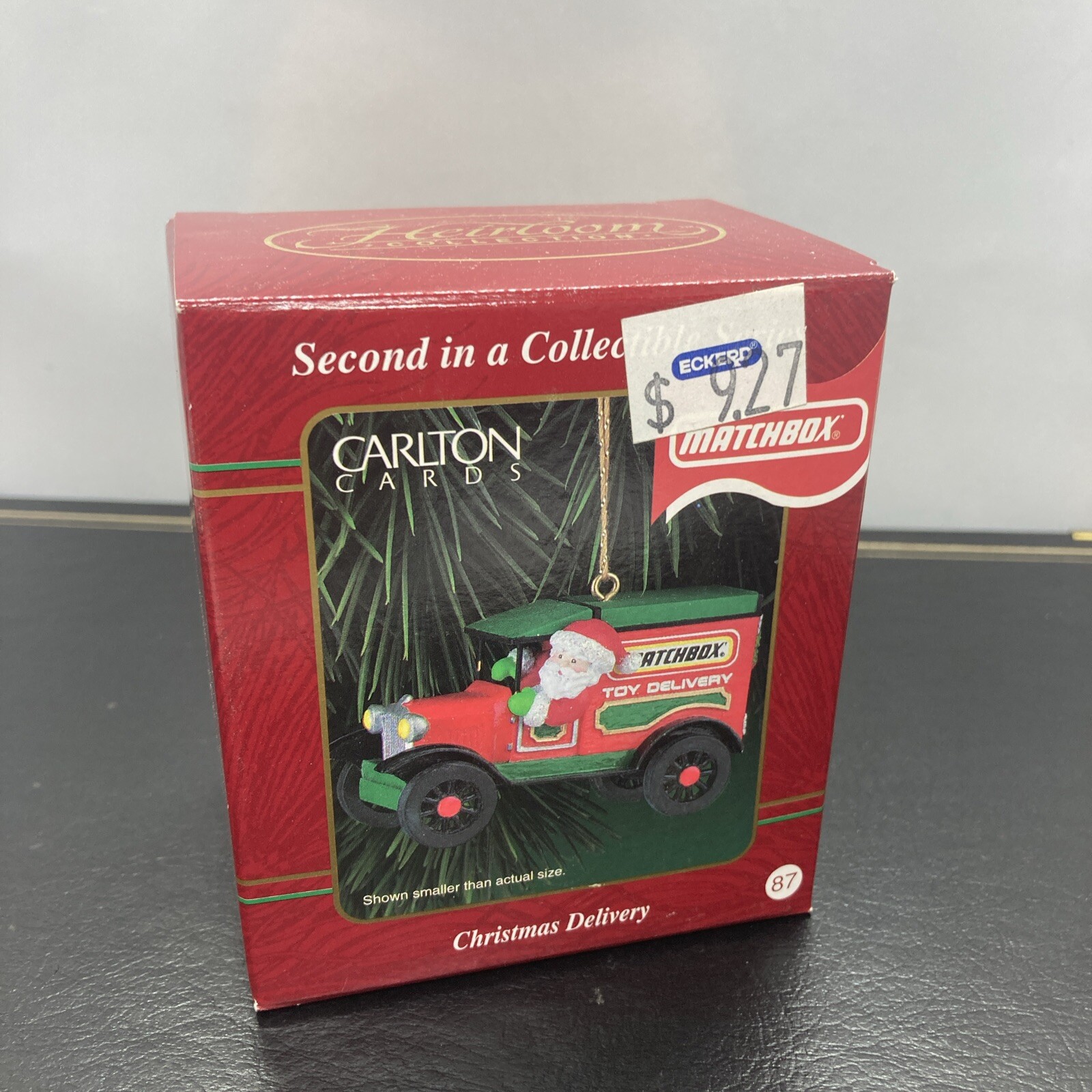1999 #87 Matchbox Christmas Delivery Carlton Cards 2nd in Collector's Series