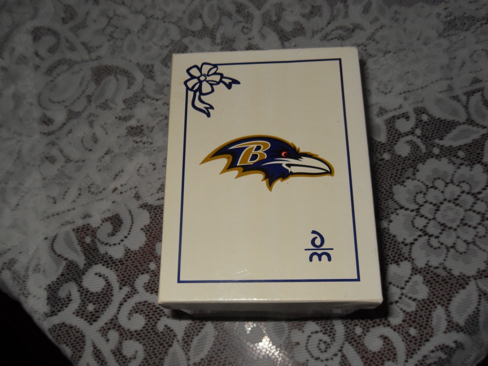 NIB 2005 DANBURY MINT NFL BALTIMORE RAVENS PORCELAIN \