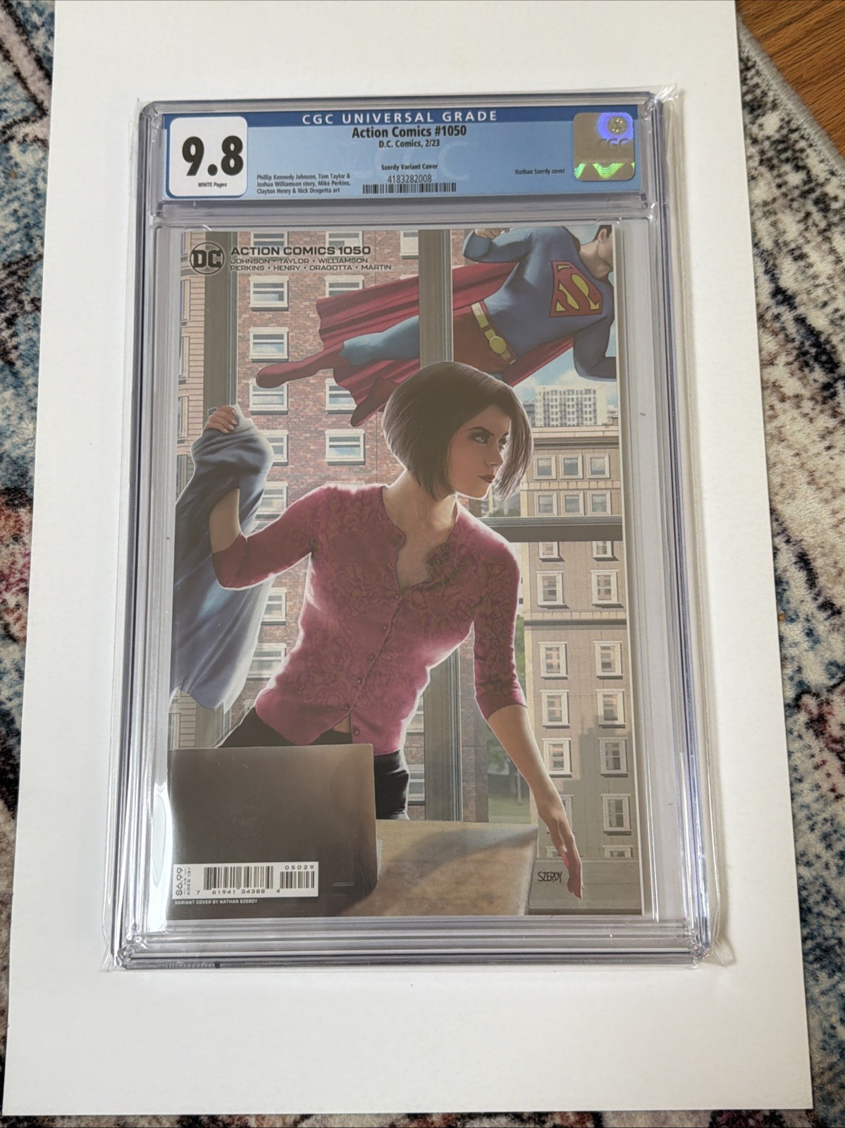 2023 DC Comics Action Comics Szerdy Variant Cover #1050 CGC 9.8