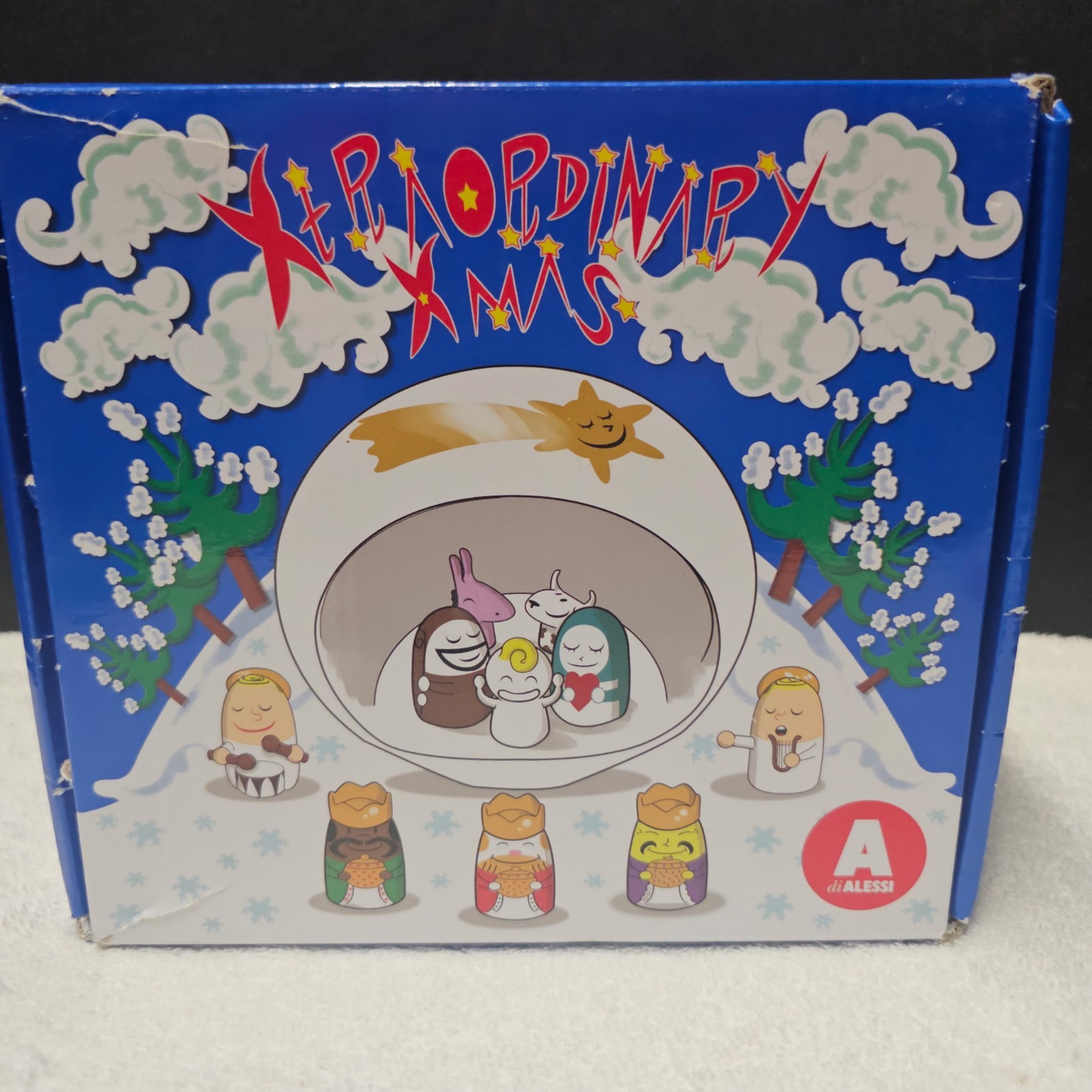 Alessi Presepe Nativity Crib 11 Pc Set LPWK Massimo Giacon Christmas Italy