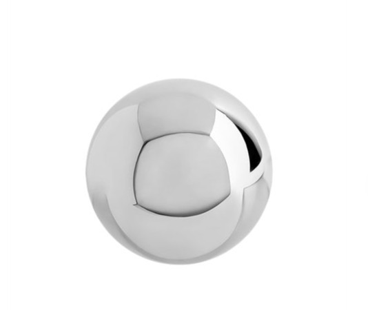 Two Replacement 12mm Counter Sunk 00g Balls Works W/ My Jewelry 2.0mm Threading