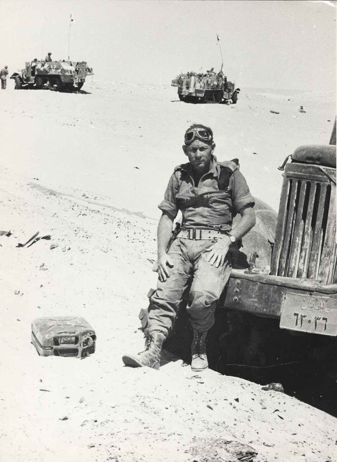 1967 Israeli Col. Bren Adan, Six-Day War Photograph by EYTAN YERUSHALMI