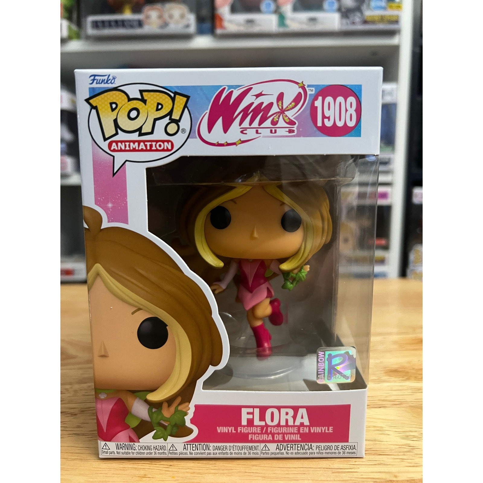 NEW, IN HAND Flora Winx Club Funko Pop #1908 Animation Anime Manga Nickelodeon