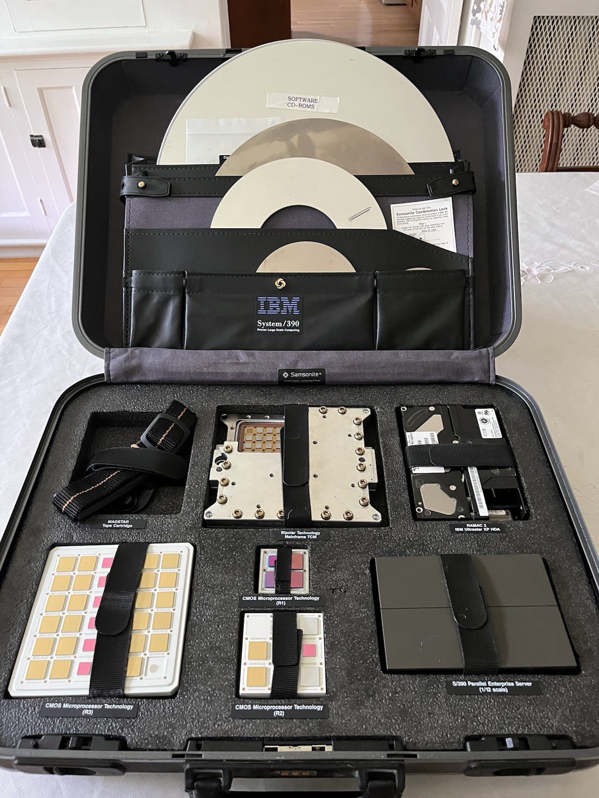 Extremely Rare 1995 IBM “Salesman Suitcase” Technology Demonstration Display