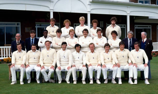 Kent County Cricket Club at St Lawrence Ground in Canterbury circa- Old Photo