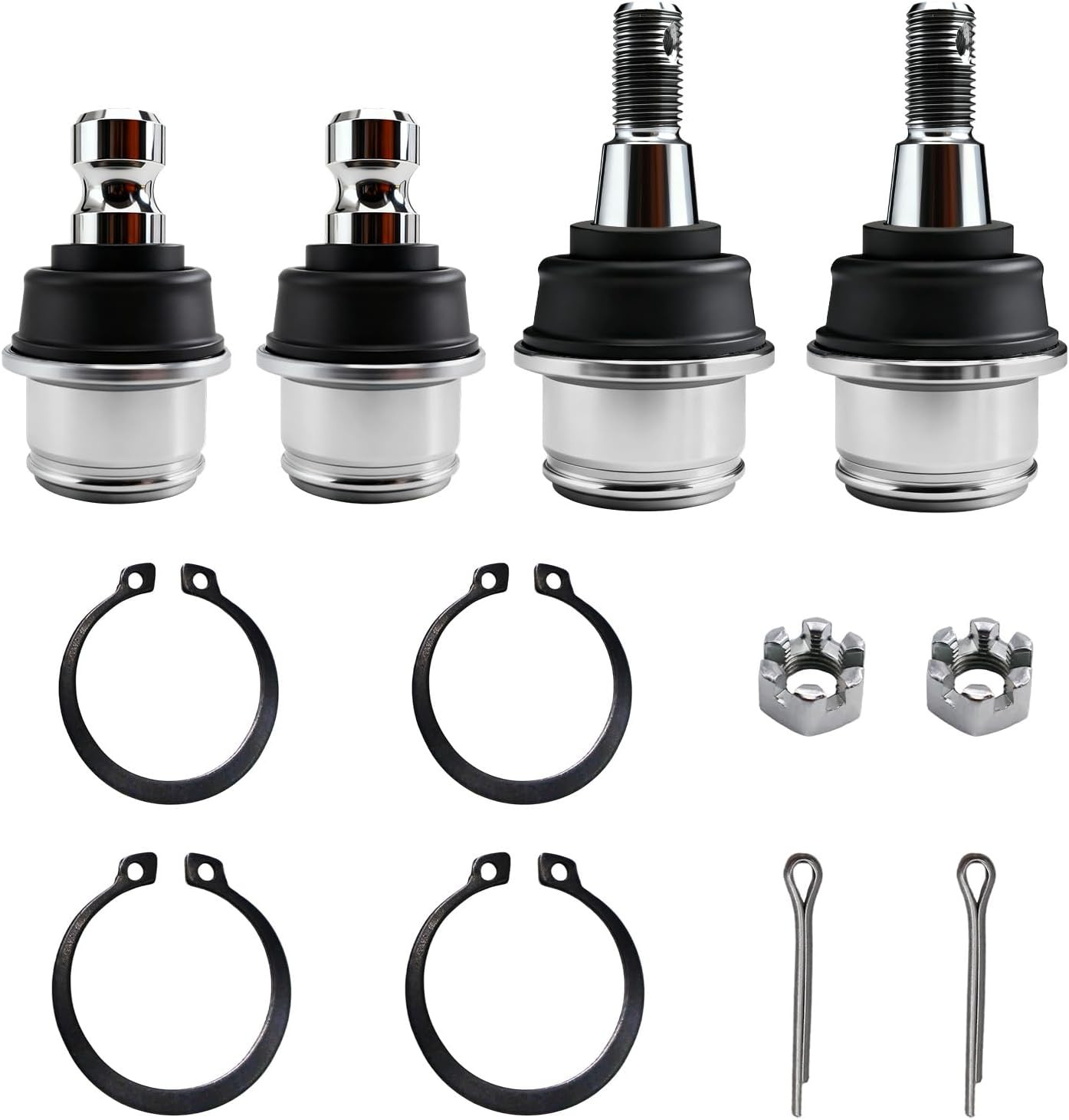 Upper and Lower Ball Joint Kit Fit for Can-Am Maverick 700 800 1000 X3,Commander