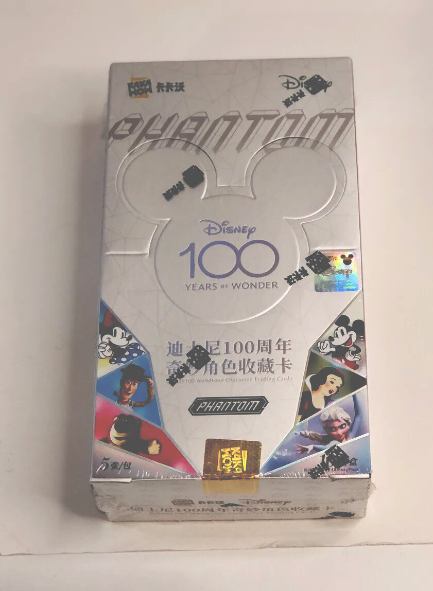 2023 Kakawow DISNEY Phantom 100 Years of Wonder Factory Sealed Box US Seller