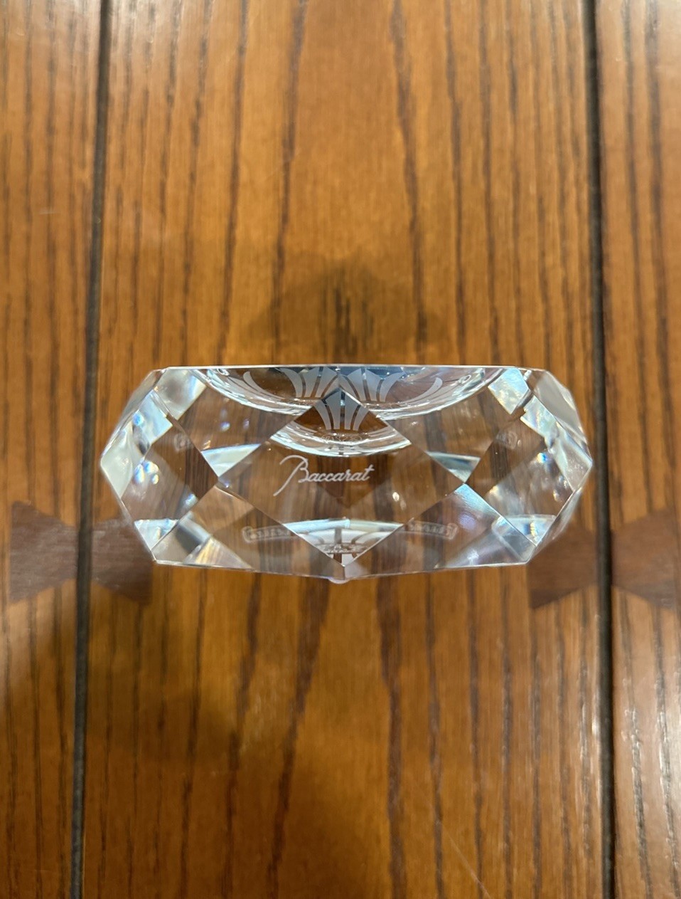 Chrome Hearts × Baccarat Crystal Ashtray + Box & Gift Bag