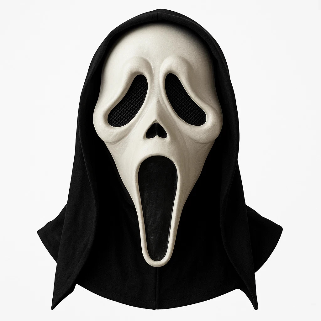 Scream Ghost Face Mask Halloween Horror Latex Mask Screamer Ghostface Masks Scream Ghost Face Mask Halloween Horror Latex Mask Screamer Ghostface Masks