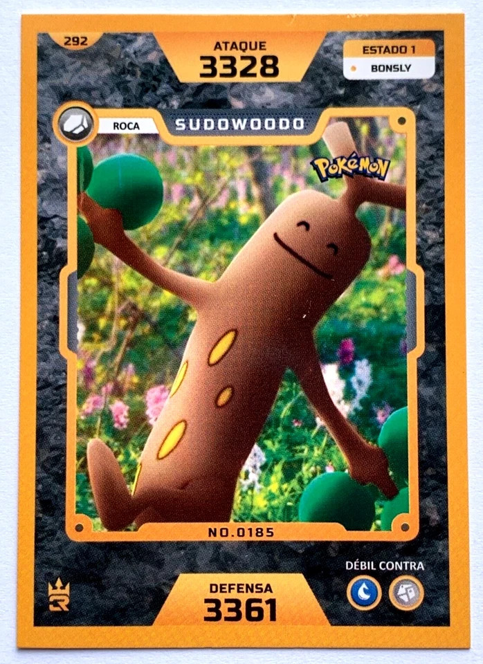 POKEMON MASTER JOURNEYS 3R #292A Sudowoodo 2023 PERU Variant TCG - US SELLER POKEMON MASTER JOURNEYS 3R #292A Sudowoodo 2023 PERU Variant TCG - US SELLER