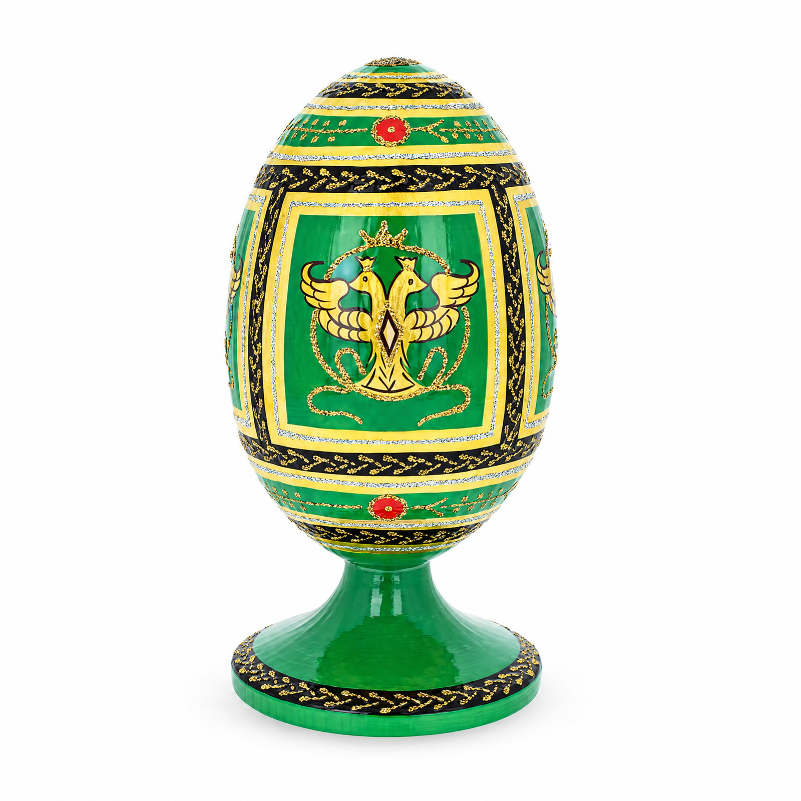 1912 Napoleonic Imperial Wooden Easter Egg