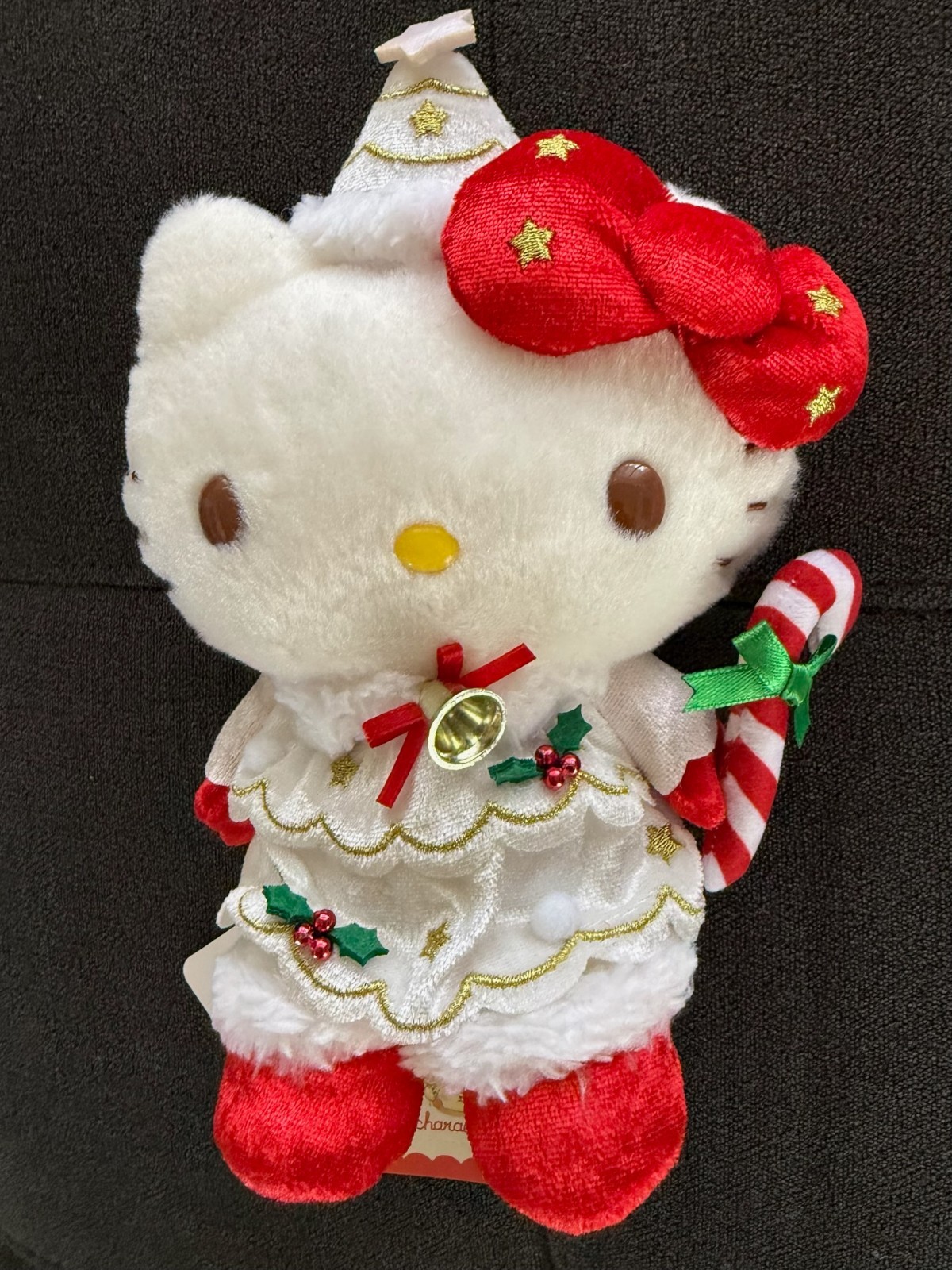 Sanrio Original Hello Kitty Holiday Christmas Tree Candy Cane Dress 8\