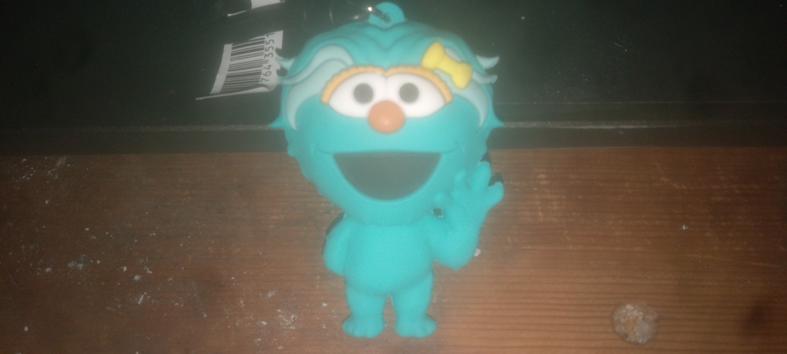 123 Sesame Street Series 3 Figural Bag Clip 3 Inch Rosita