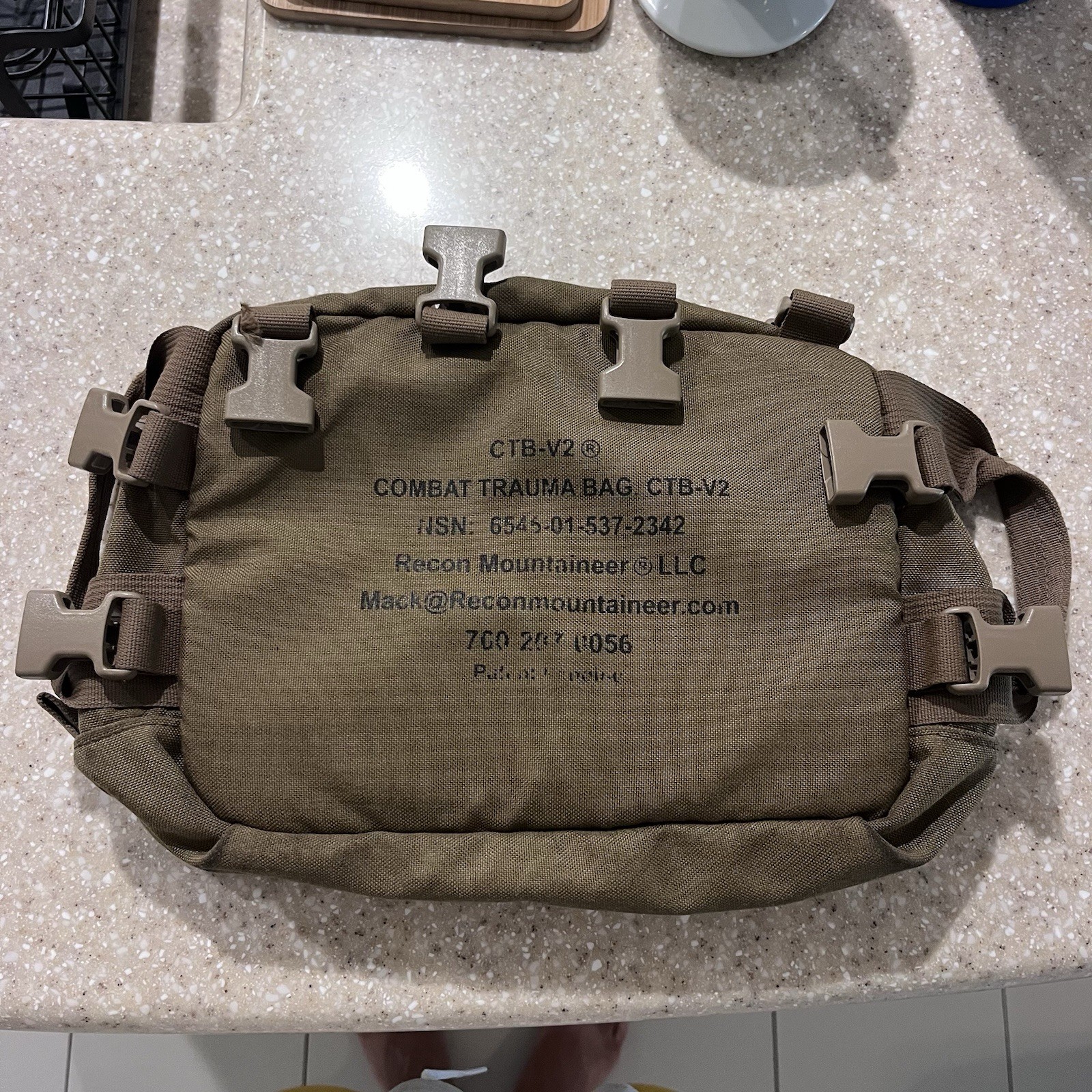 Tactical Bag Admin Medical Coyote Brown Kit Recon