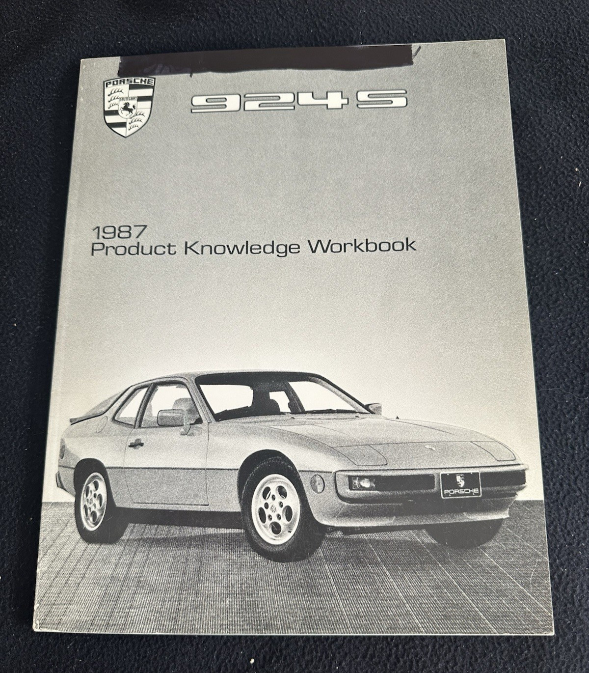 1987 Porsche 924S DEALER only Catalog US Product Knowledge 924 S Sales Brochure
