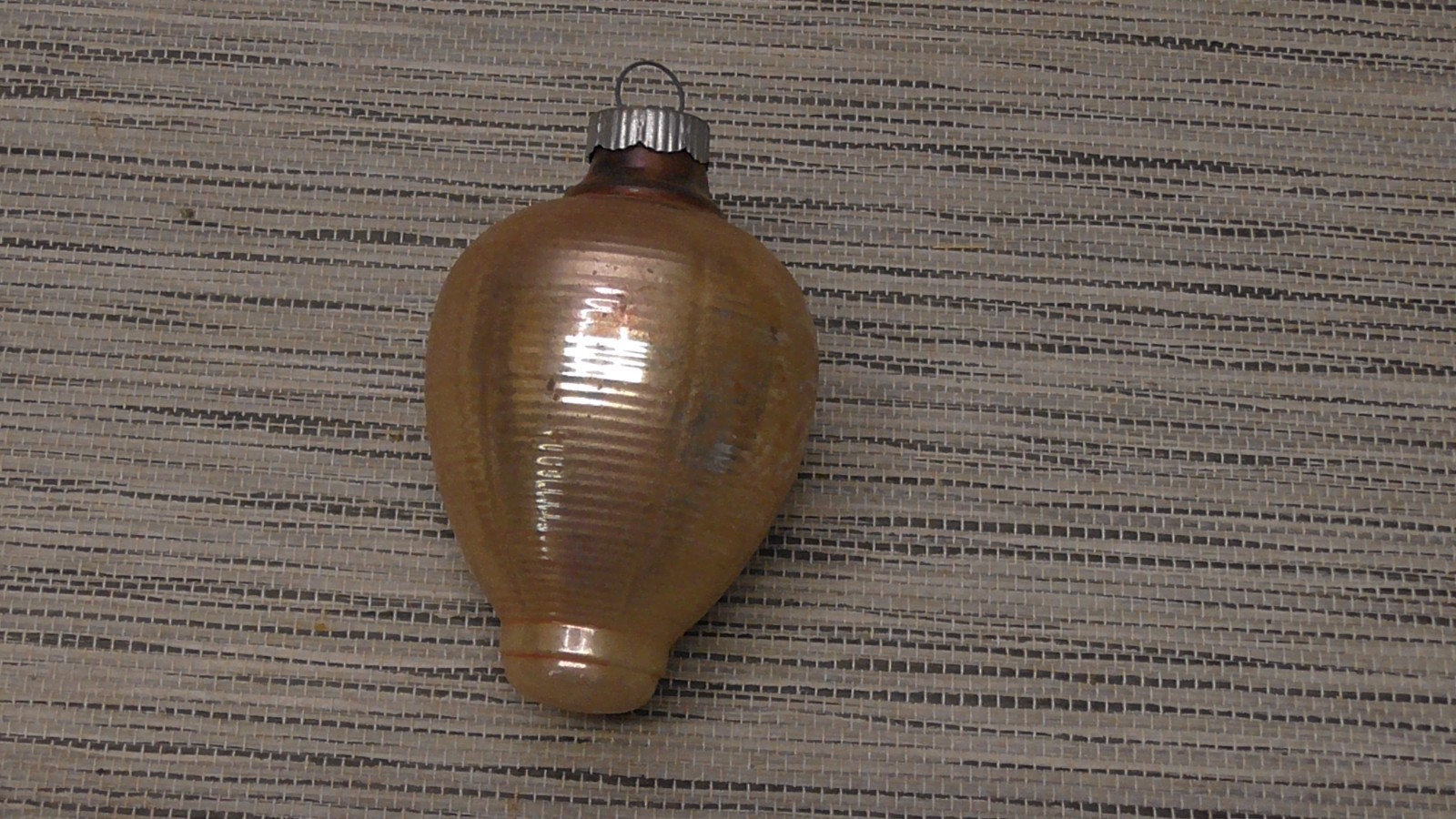 Vtg Shiny Brite Pink Ribbed Lantern Beehive Glass Christmas Ornament 3 Vtg Shiny Brite Pink Ribbed Lantern Beehive Glass Christmas Ornament 3