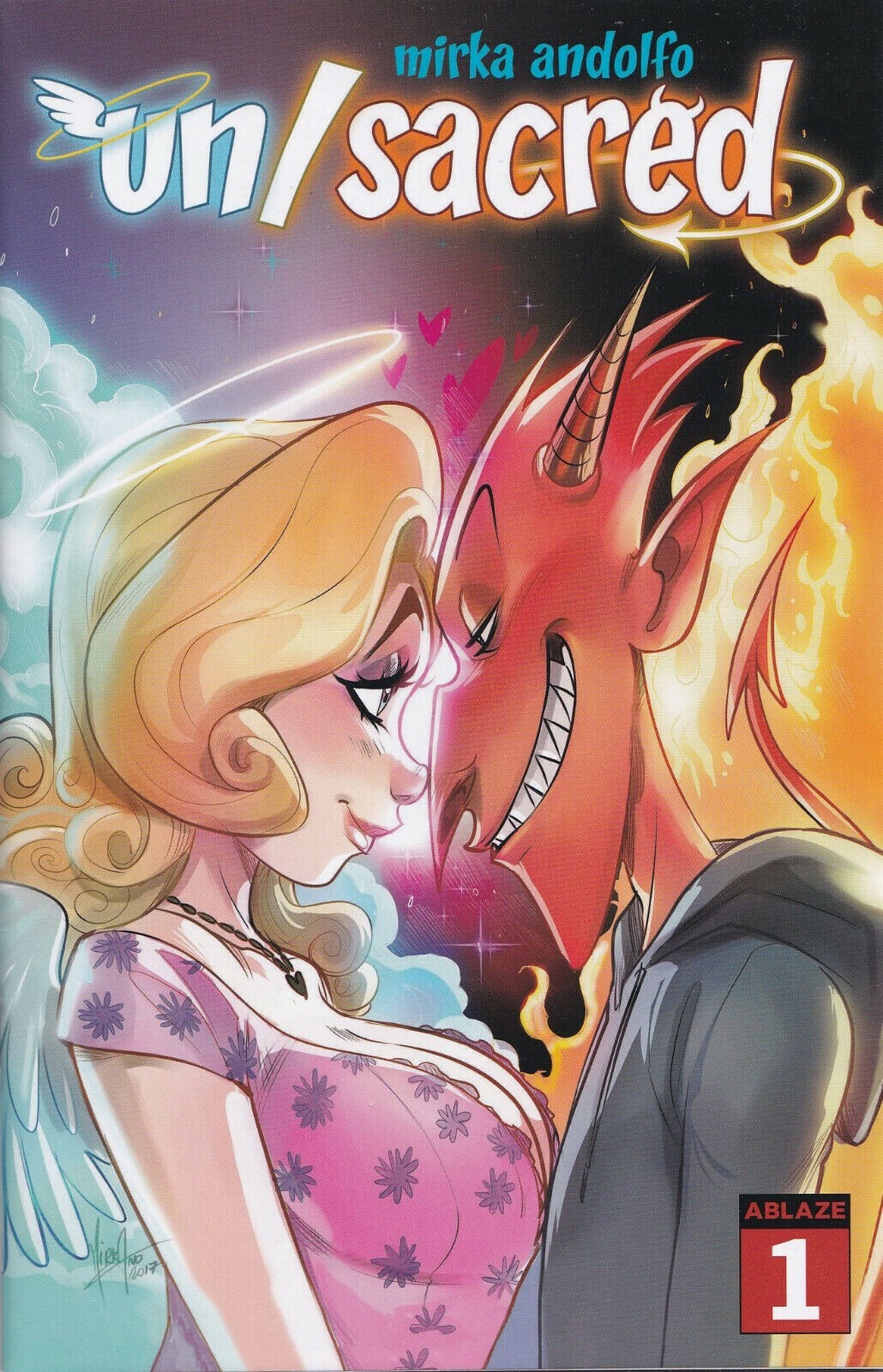 UnSacred vol. 1 #1 Mirka Andolfo Variant Cover (A) ABlaze Media 2020